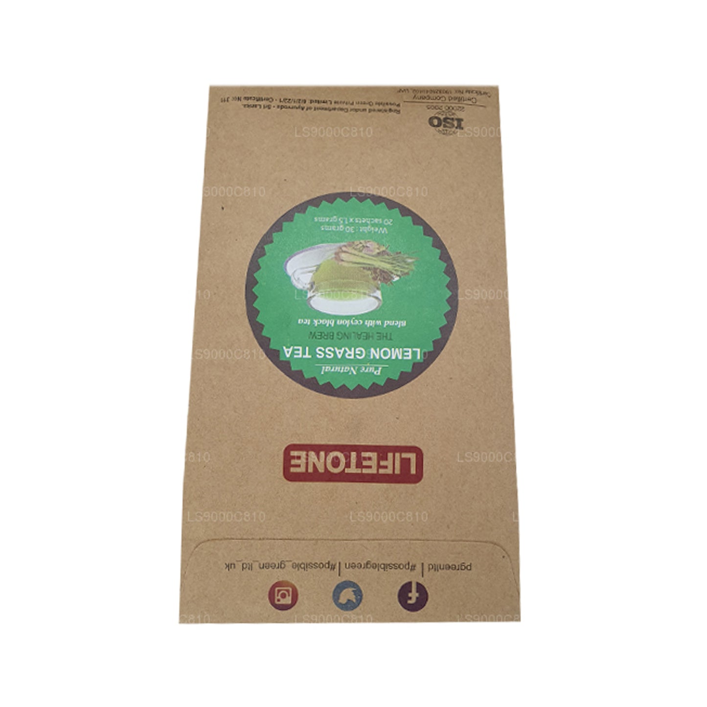 Lifetone Zitronengras-Tee (30 g)