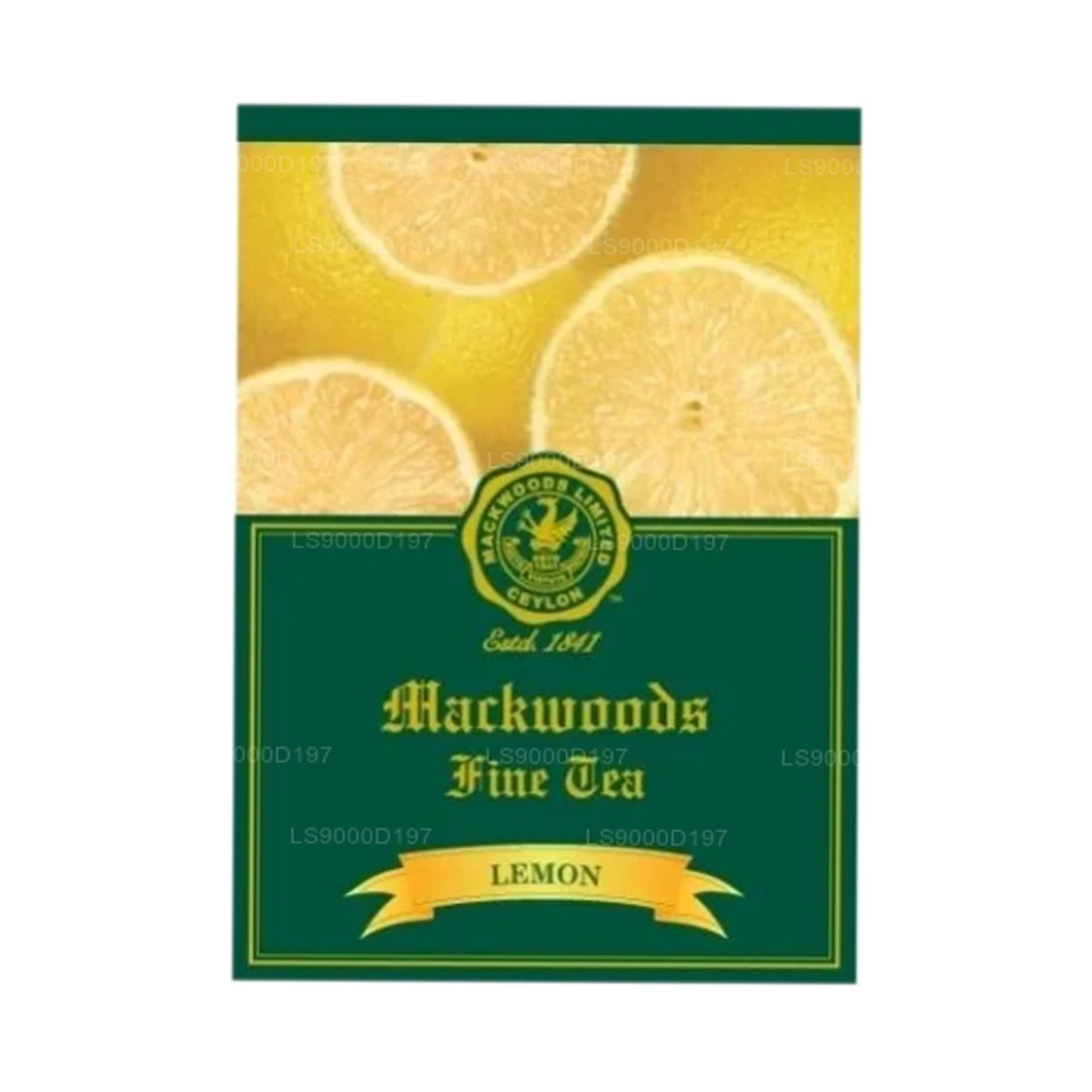 Mackwoods Single Estate Schwarztee mit Zitronengeschmack, 25 umhüllte Teebeutel (50 g)