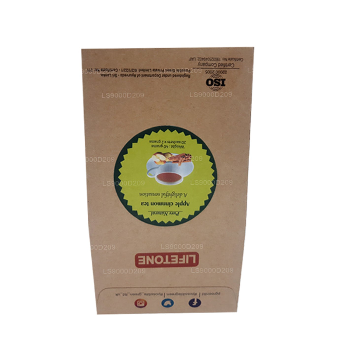 Lifetone Apfel-Zimt-Tee (40g)