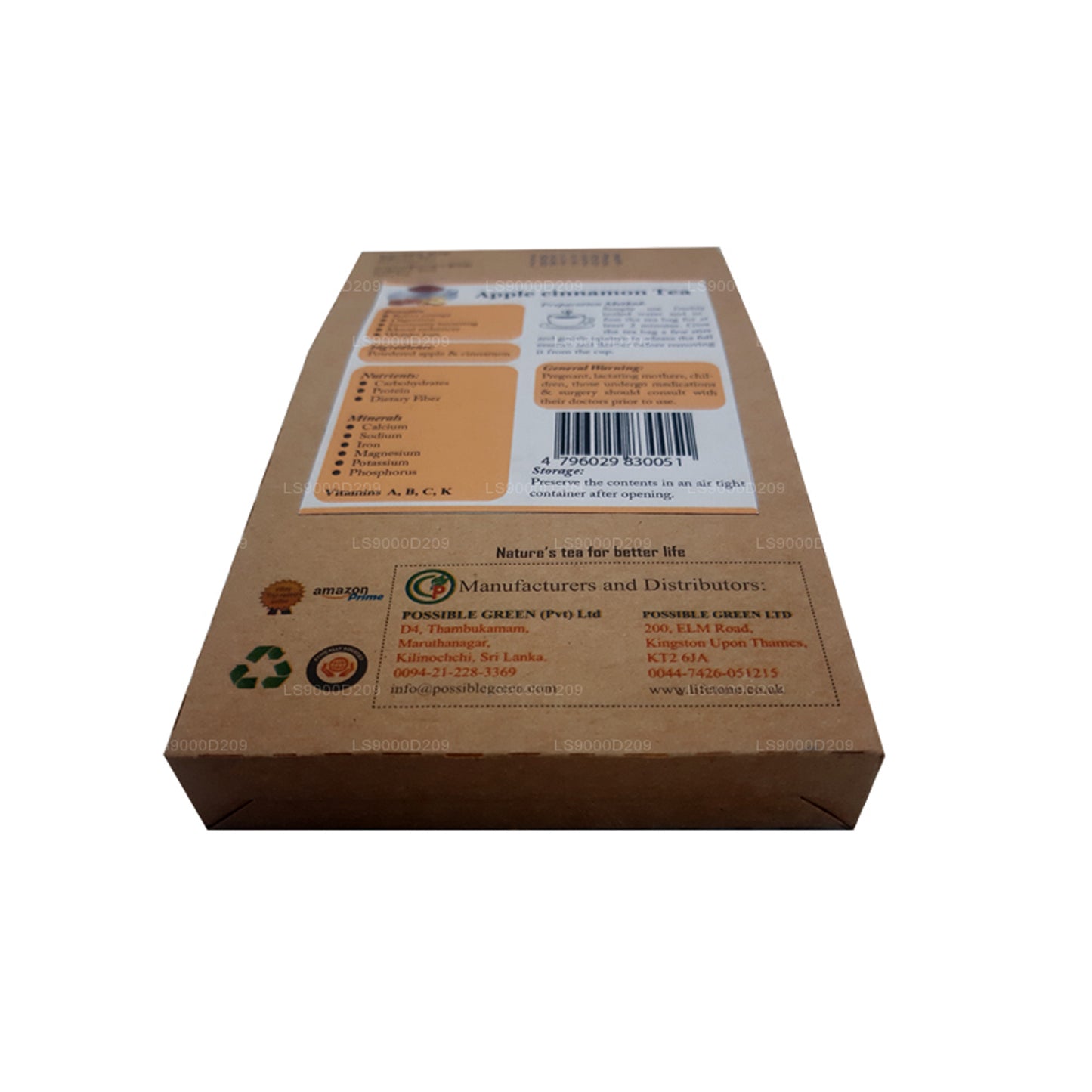 Lifetone Apfel-Zimt-Tee (40g)