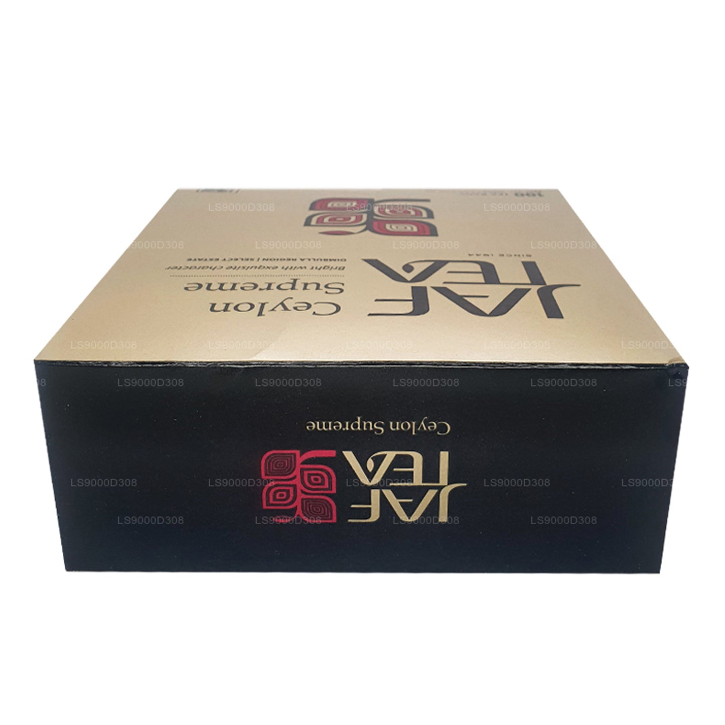 Jaf Tea Classic Gold Collection Ceylon Supreme 100 Teebeutel, Schnur und Anhänger, 200 g