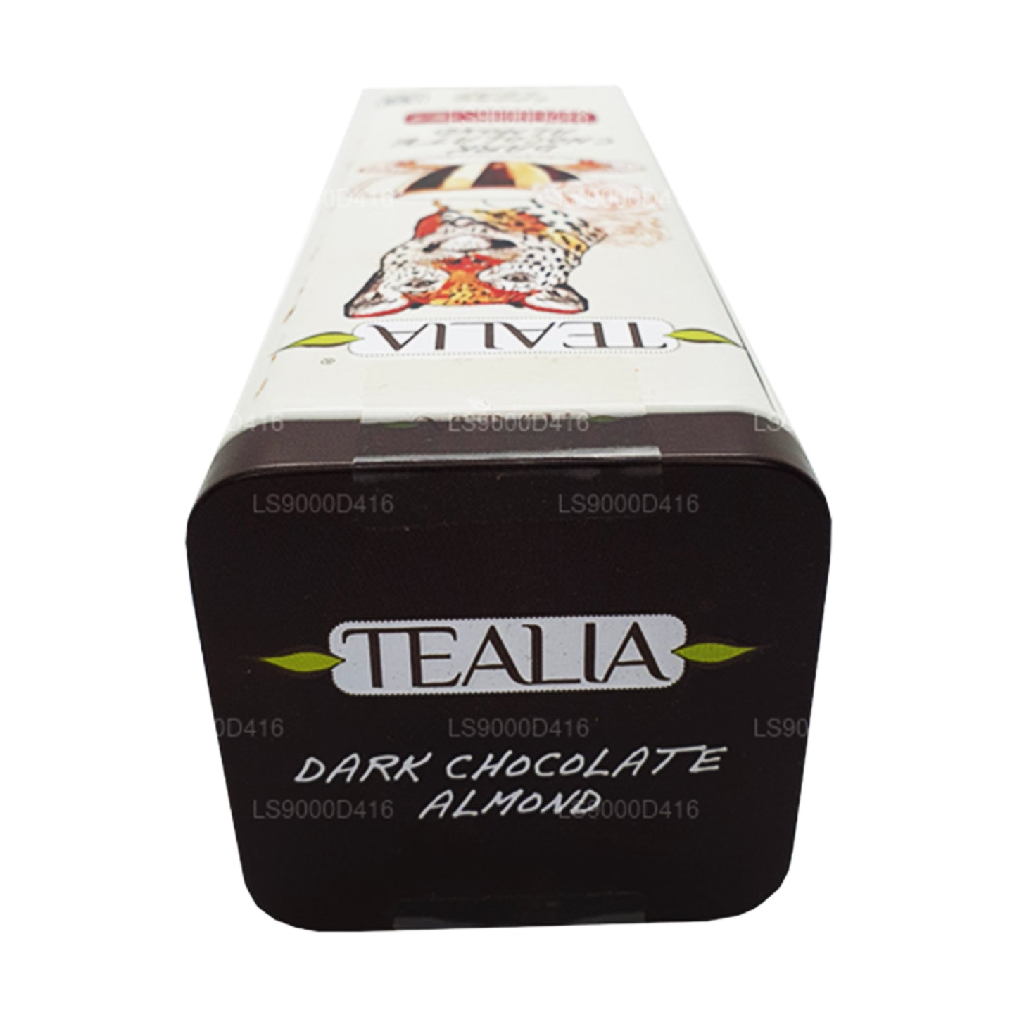 Tealia Zartbitterschokolade, lose Mandelblätter, 100 g