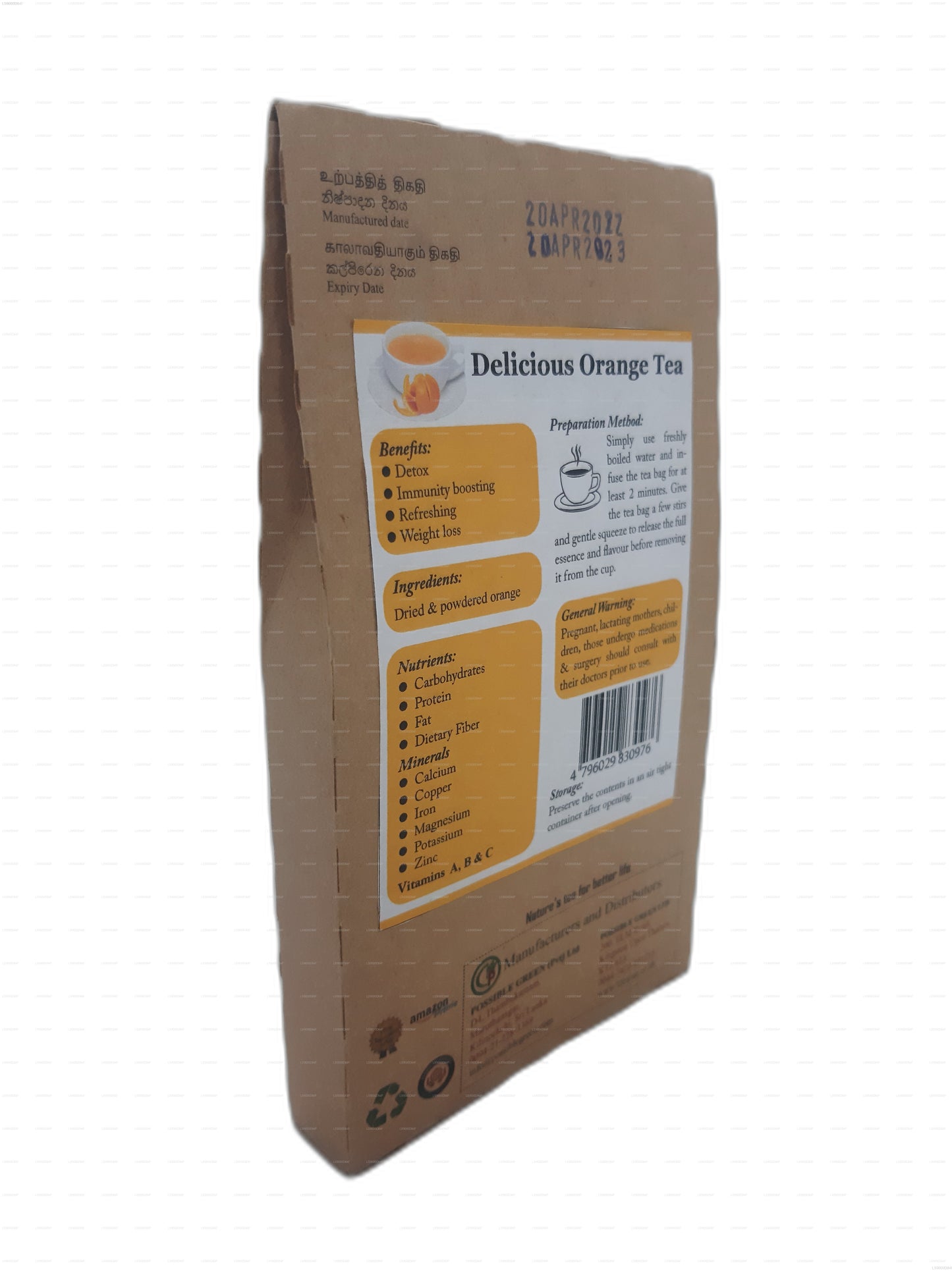 Lifetone Orangentee (40g)