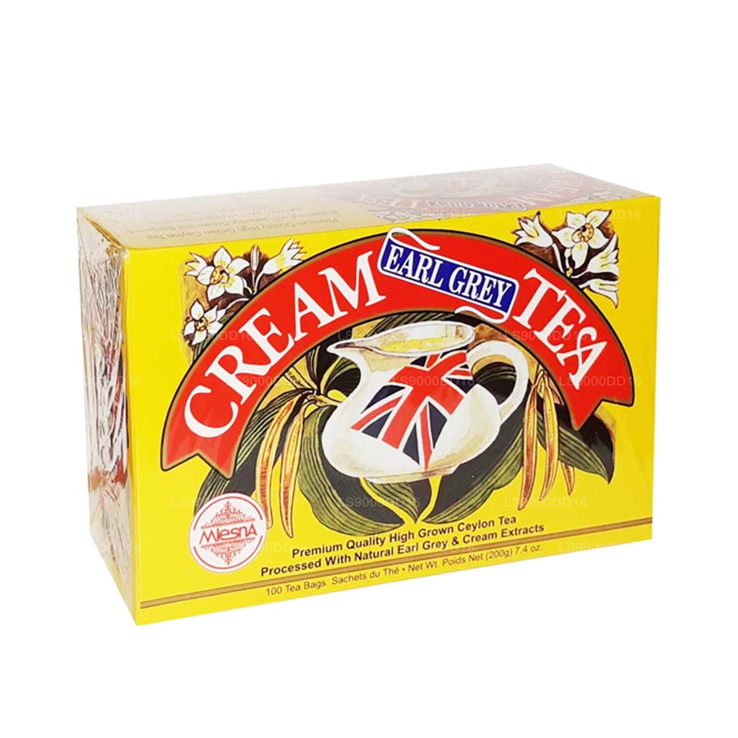 Mlesna Cream Earl Grey Tee (200 g) 100 Teebeutel