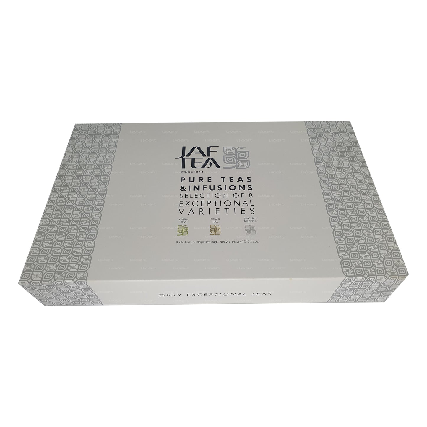 Jaf Tea Pure Teas und Aufgüsse (145 g) 80 Teebeutel