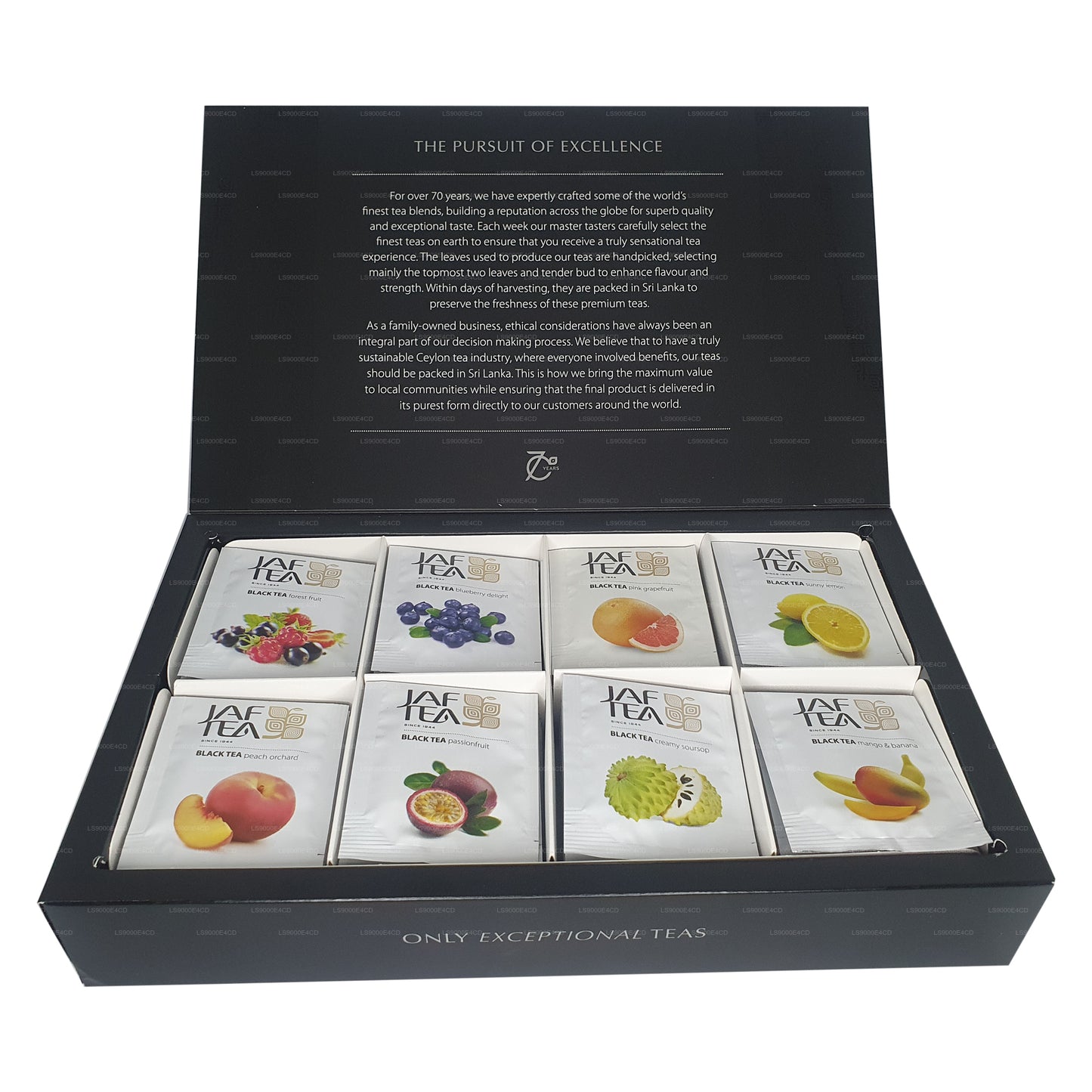 Jaf Tea Pure Fruits Collection (120 g) 80 Teebeutel