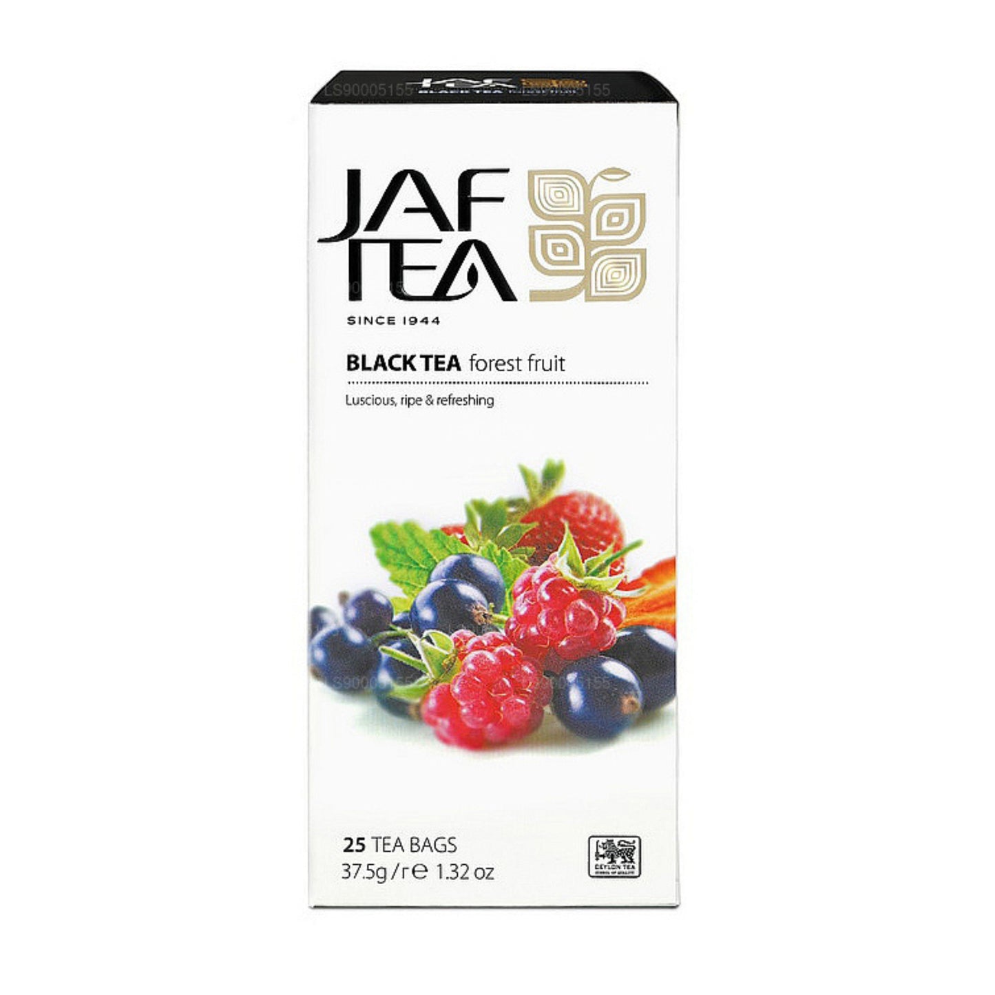 Jaf Tea Schwarze Erdbeere & Himbeere 20 Teebeutel