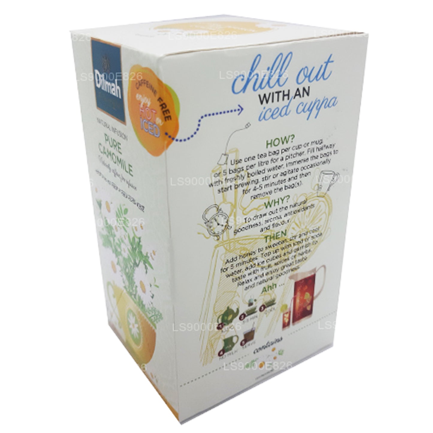 Dilmah Pure Kamillenblüten (30 g) 20 Teebeutel