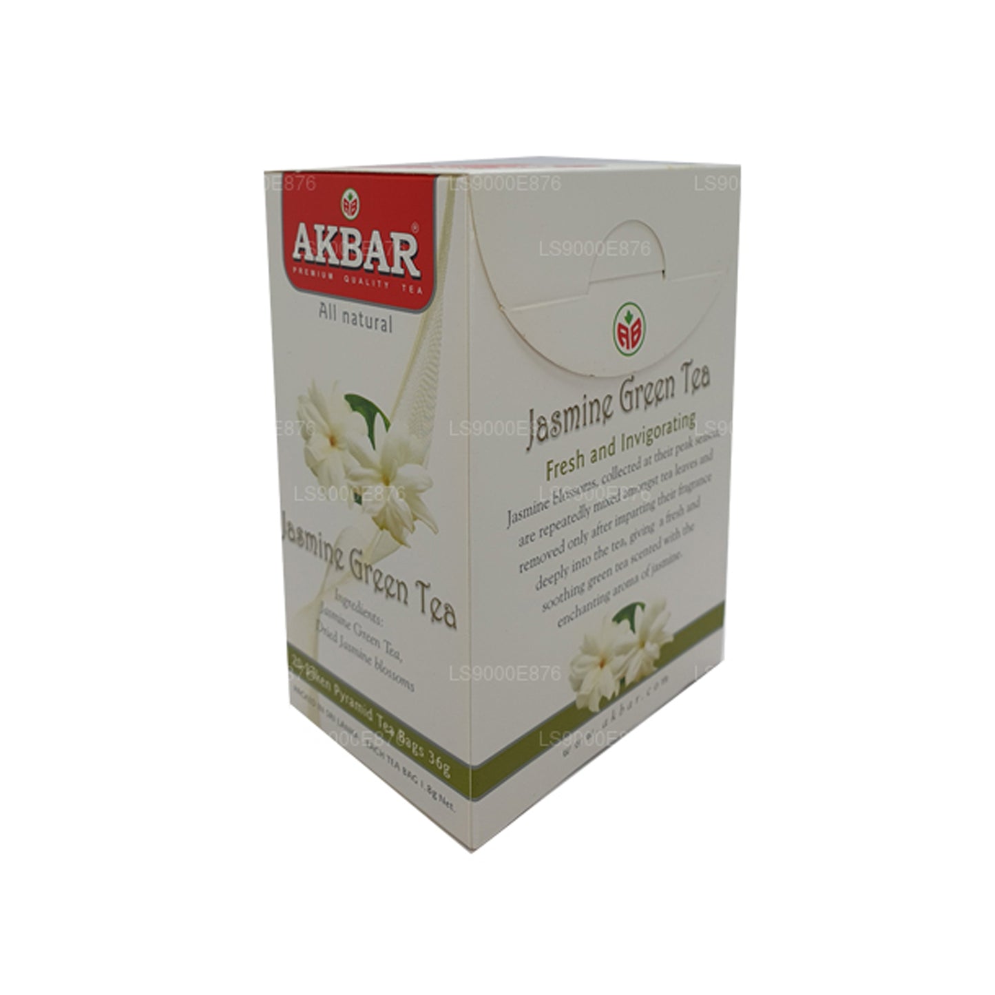 Akbar Jasmin-Grüntee (36 g) 20 Teebeutel