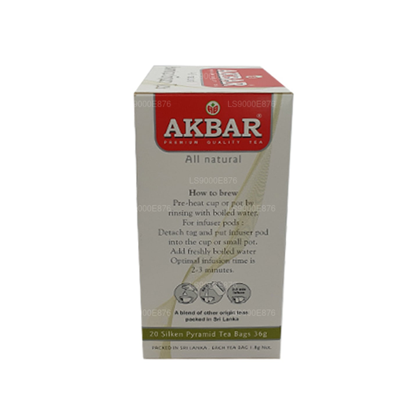 Akbar Jasmin-Grüntee (36 g) 20 Teebeutel