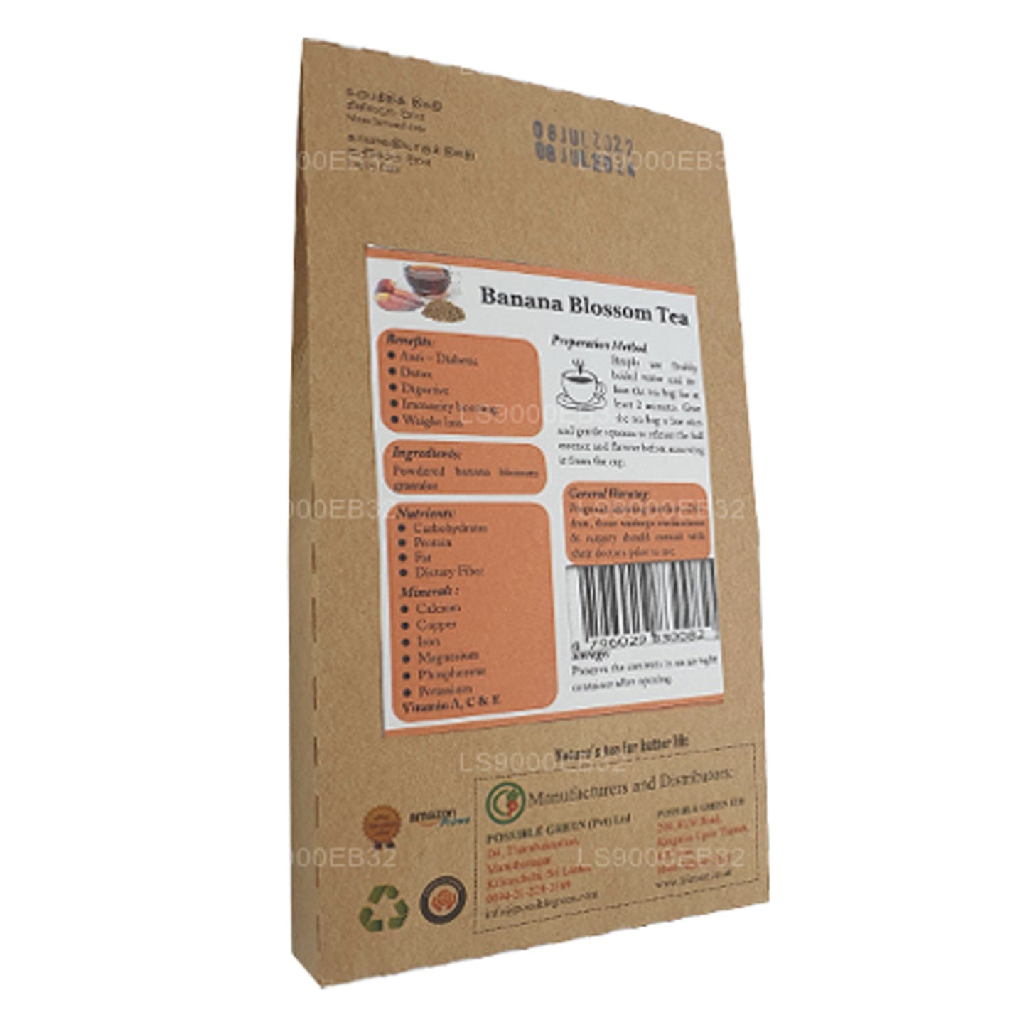 Lifetone Bananenblütentee (40 g)