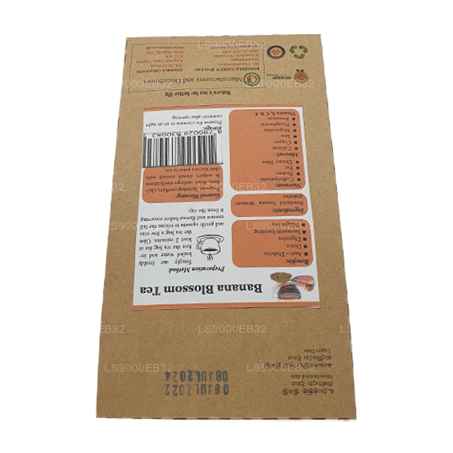 Lifetone Bananenblütentee (40 g)