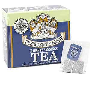 Mlesna President's Brew Tee (100 g), 50 Teebeutel