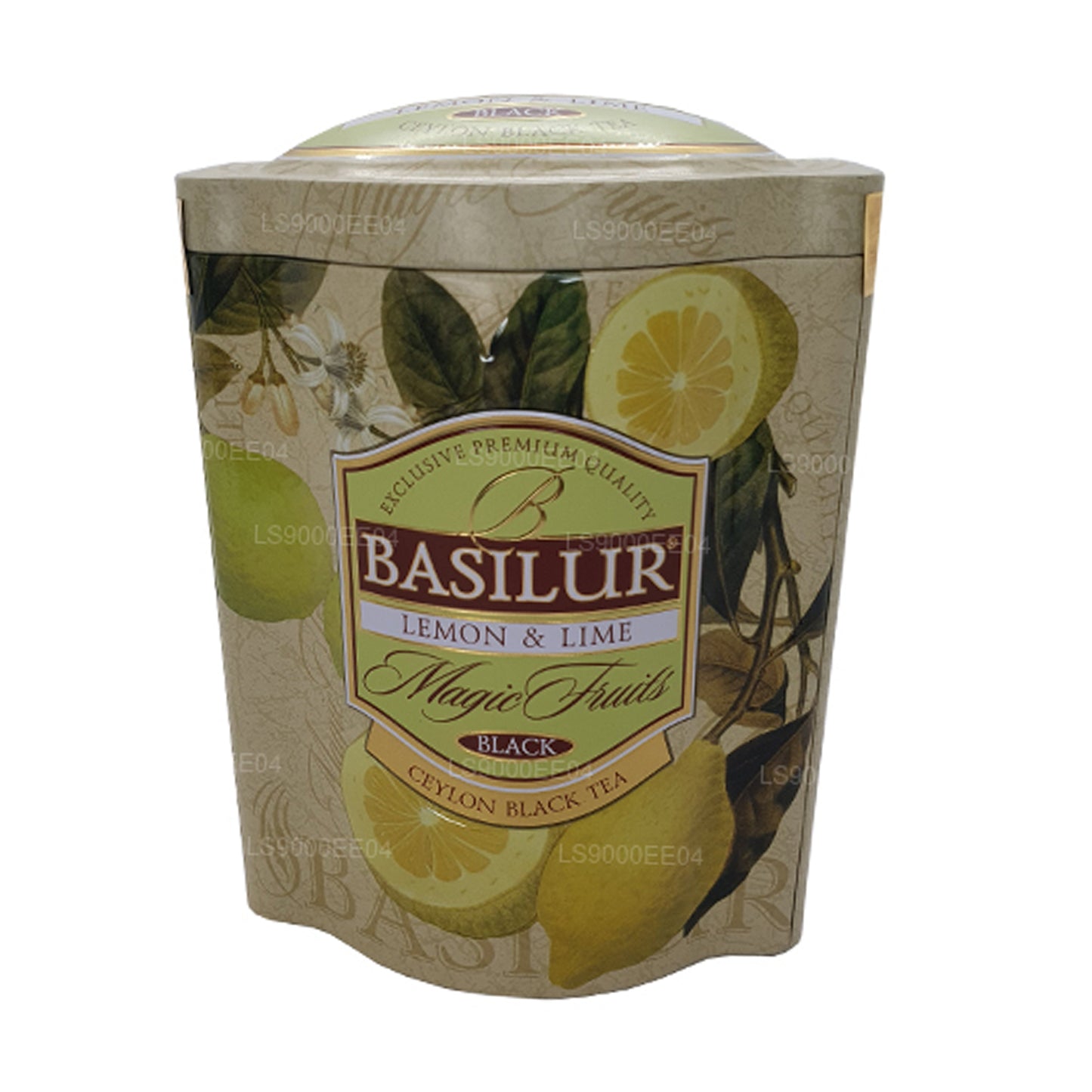 Basilur Magic Fruits Dose mit Zitrone und Limette, 100 g