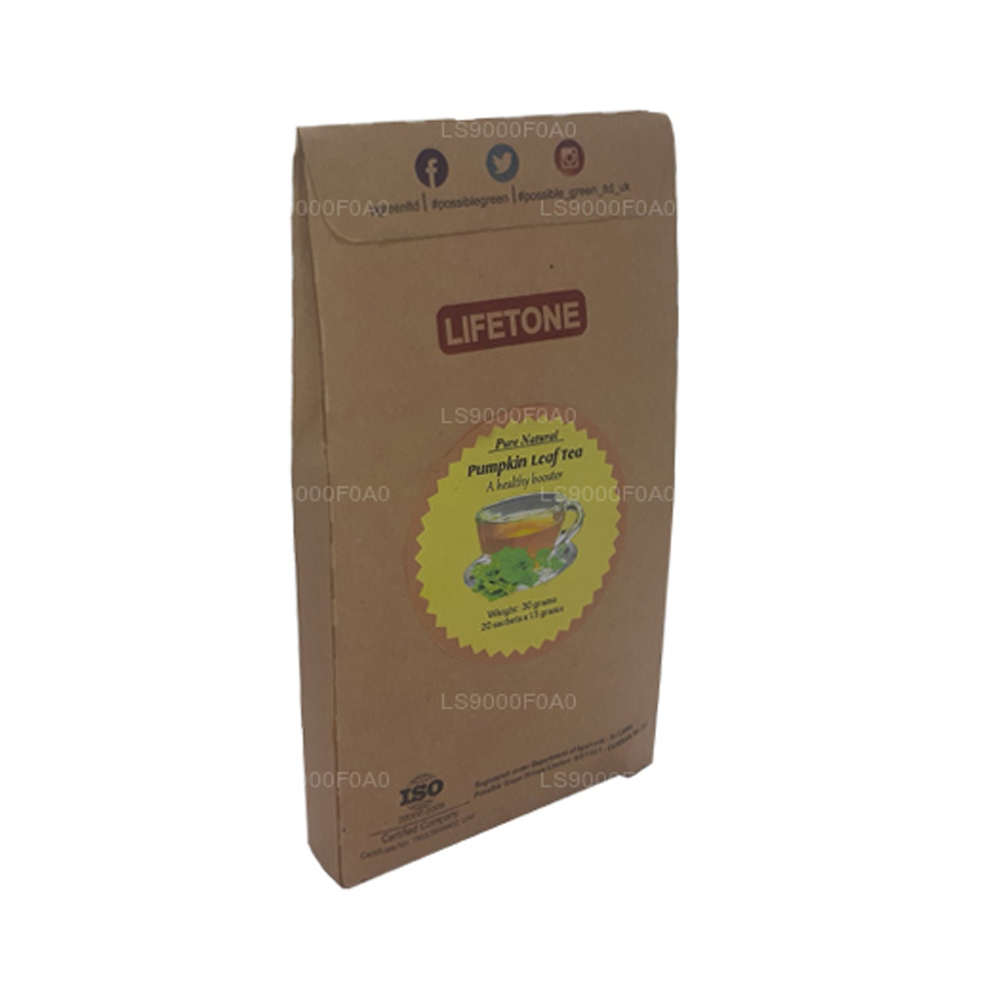 Lifetone Kürbisblatttee (40g)