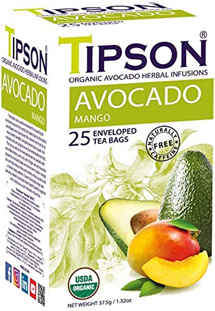 TIPSON – HERBAL – AVOCADO – BOX – FTBH – F&PE – BIO – MANGO (37,5 g)