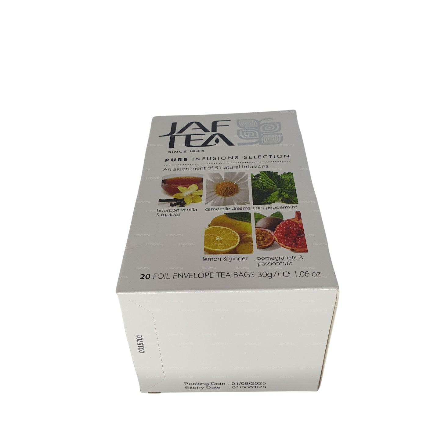 Jaf Tea Pure Infusions Auswahl Folienumschlag-Teebeutel (30 g)
