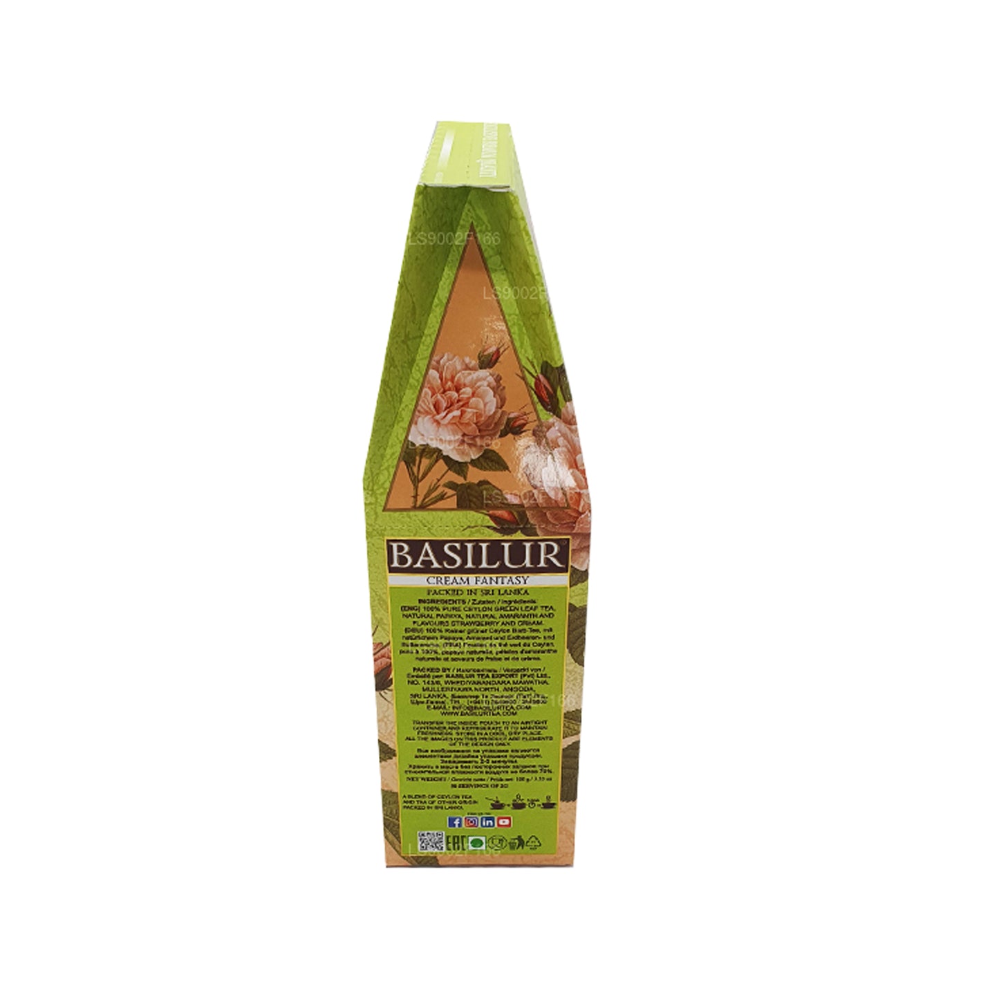 Basilur Cream Fantasy Ceylon Grüntee (100 g)
