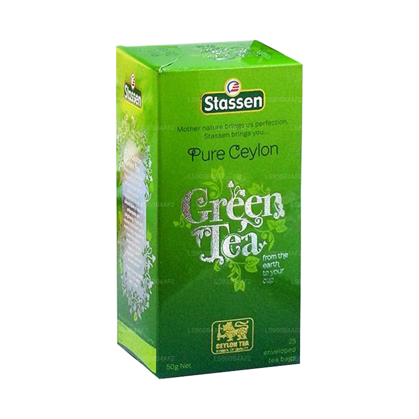 Stassen Reiner Ceylon-Grüntee (50 g), 25 Teebeutel