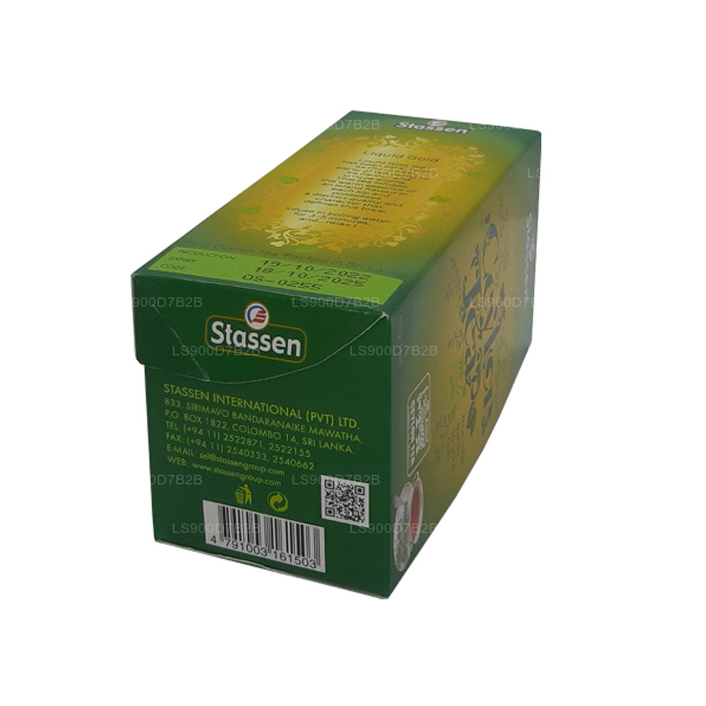 Stassen Liquid Gold Tea (50 g) 25 Teebeutel