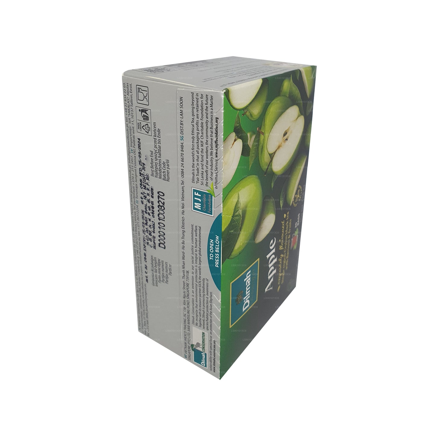 Dilmah Schwarzer Tee mit Apfelgeschmack (30g)