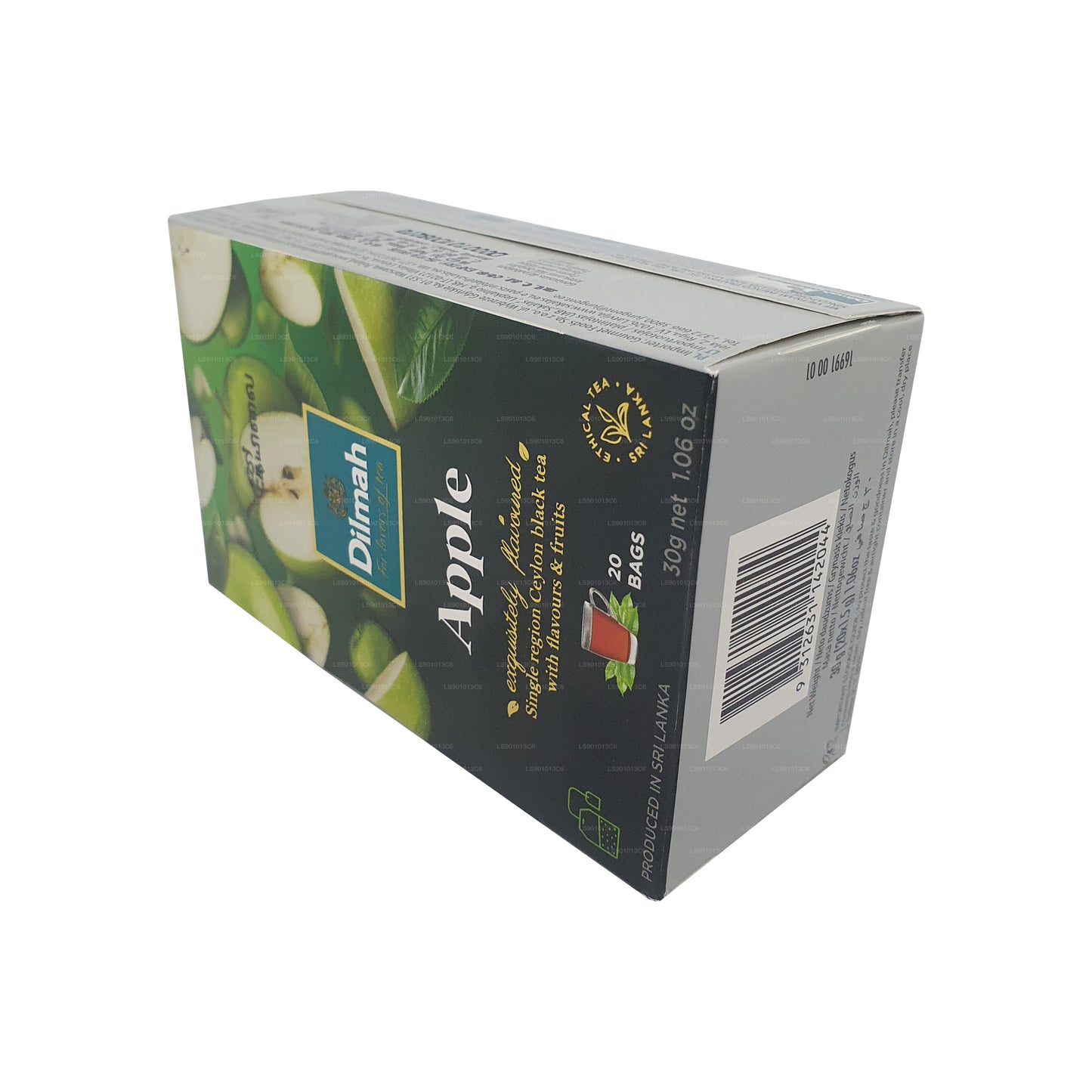 Dilmah Schwarzer Tee mit Apfelgeschmack (30g)