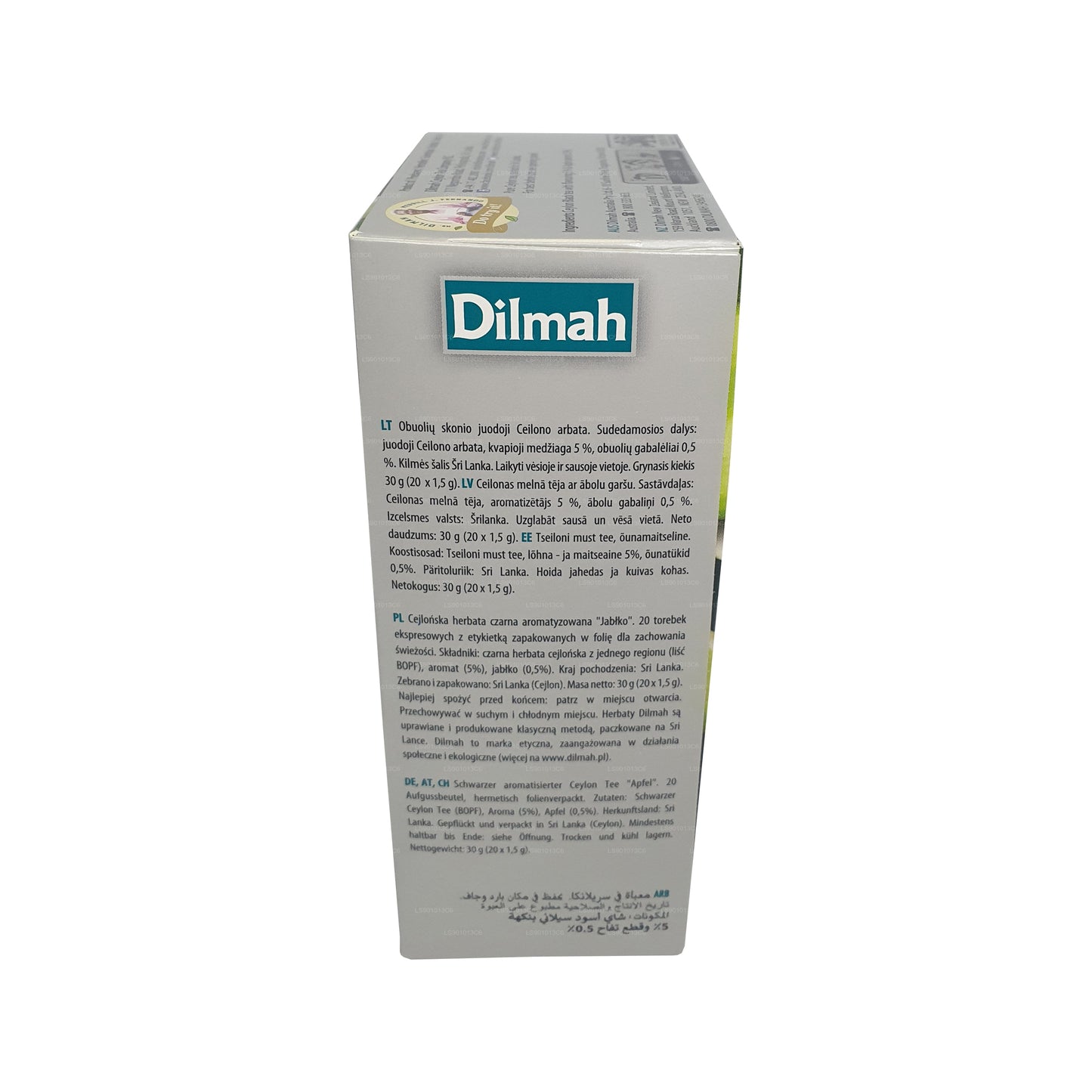 Dilmah Schwarzer Tee mit Apfelgeschmack (30g)