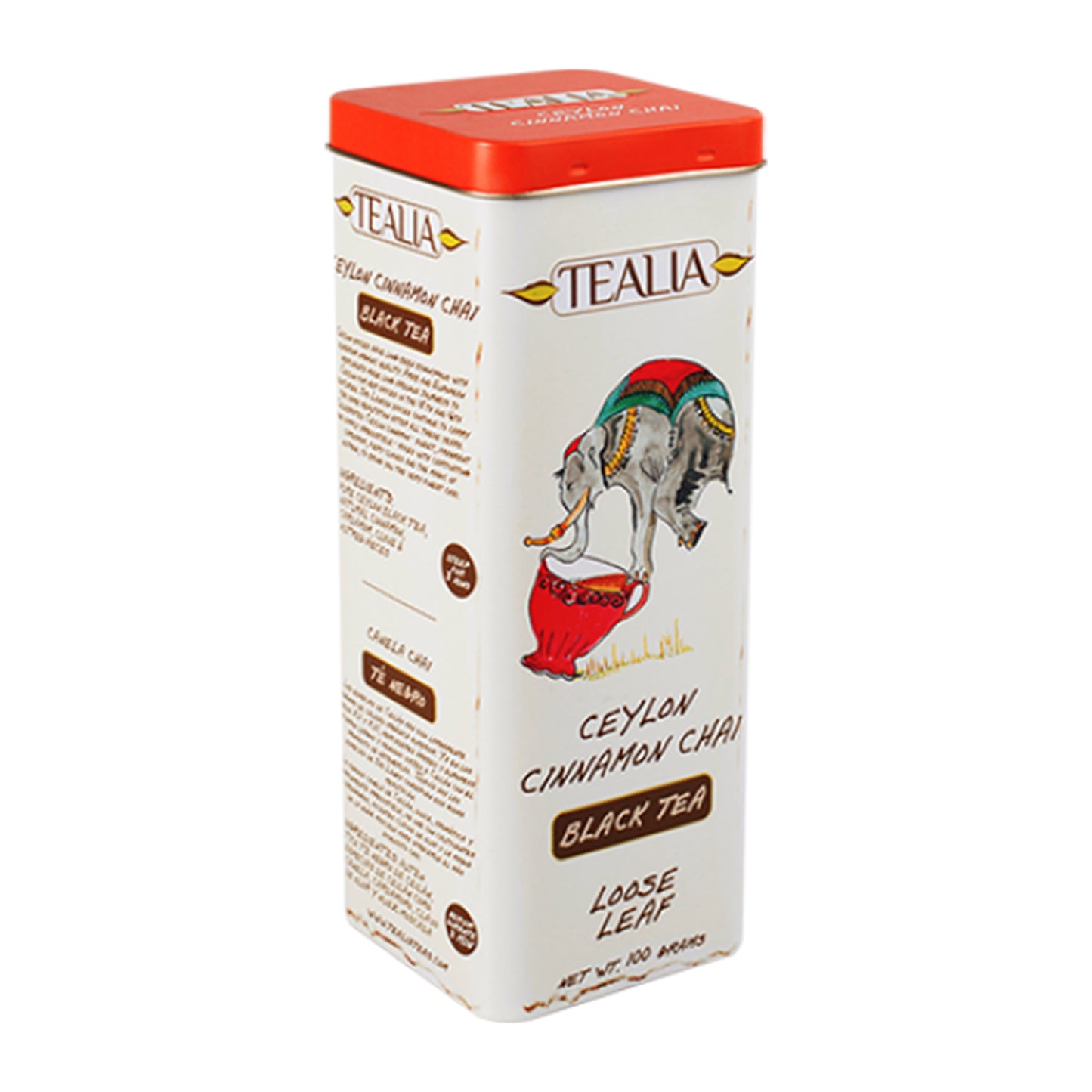 Tealia Ceylon Zimt Chai Tee (100g)