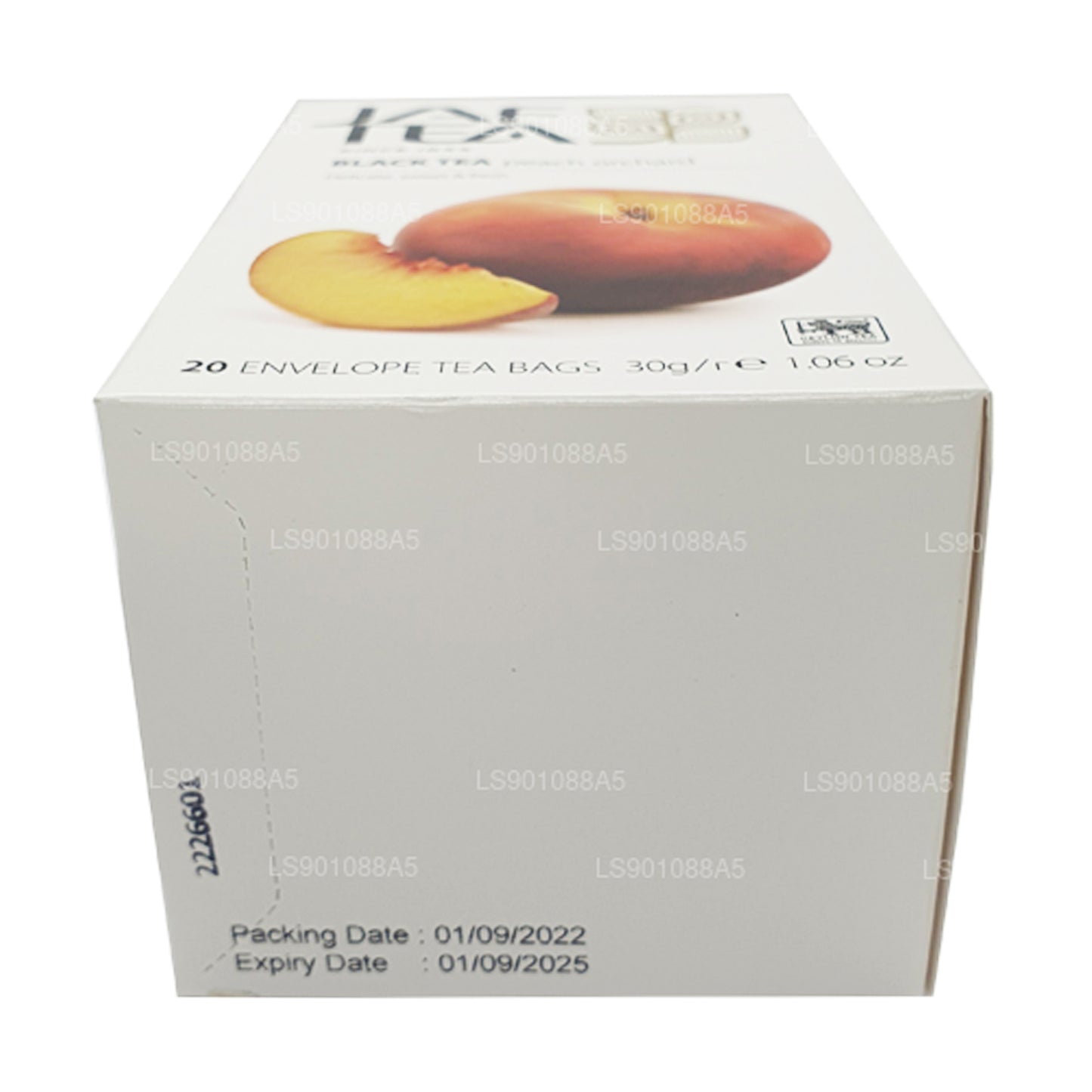 Jaf Tea Pure Fruits Collection Black Tea Peach Orchard (30 g) 20 Teebeutel
