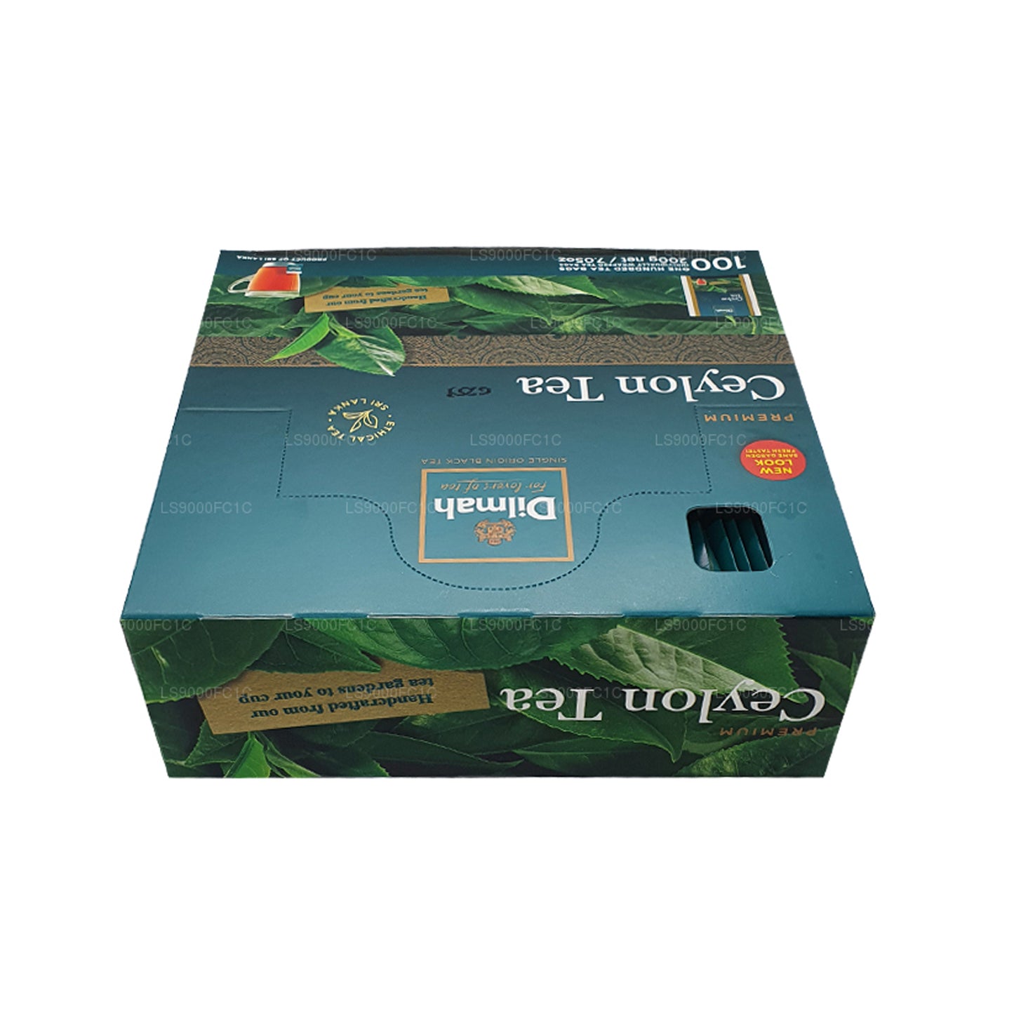 Dilmah Premium Ceylon Tee, einzeln verpackt, 100 Teebeutel (200 g)