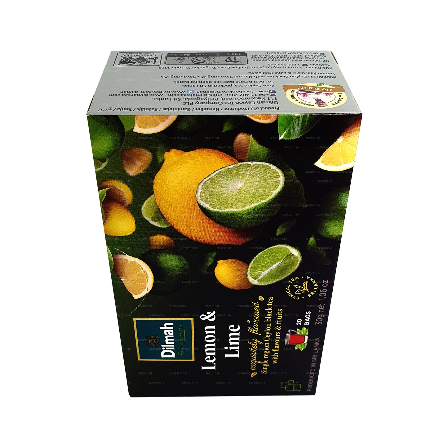 Dilmah Tee mit Zitronengeschmack (30 g) 20 Teebeutel