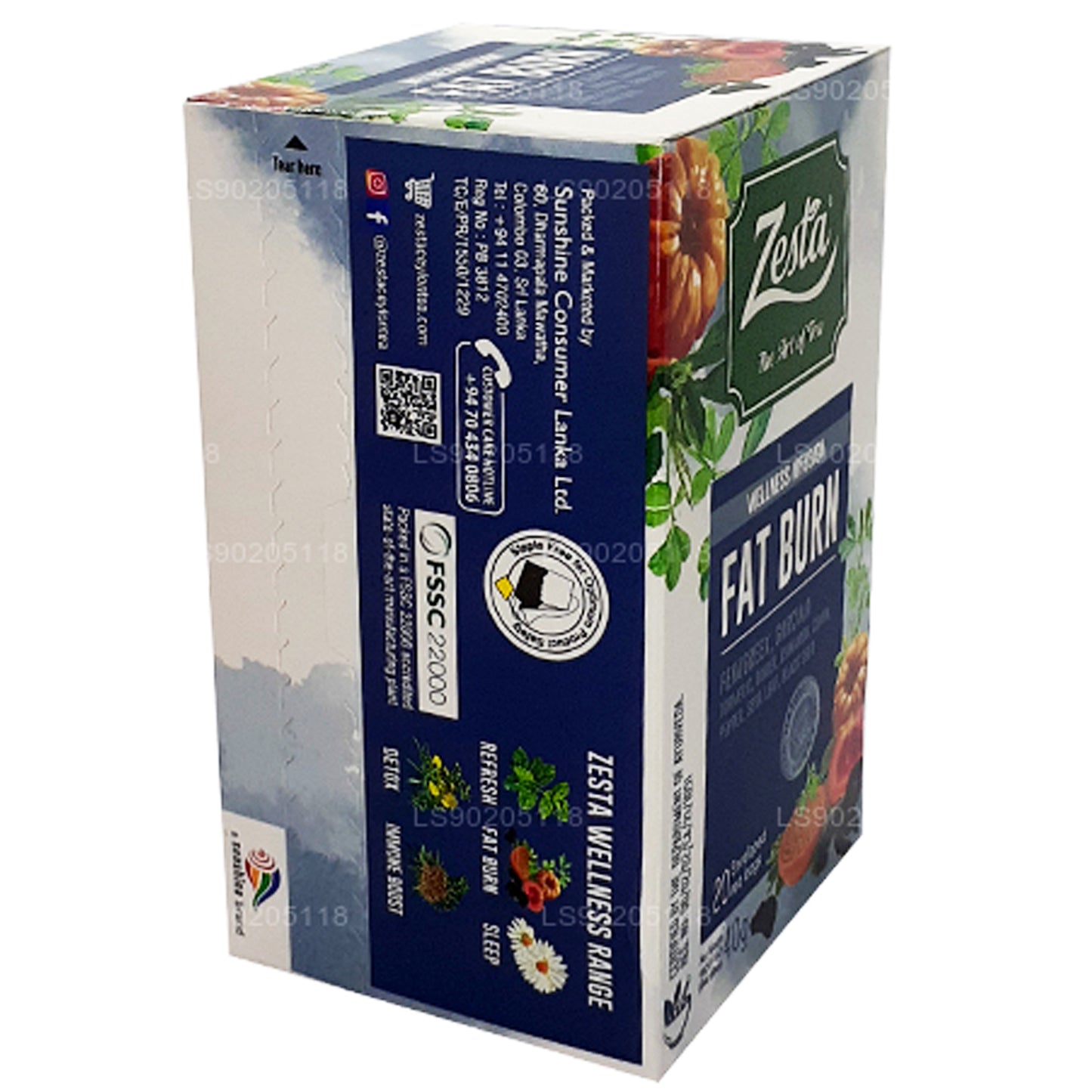 Zesta Fat Burn (40 g) 20 Teebeutel