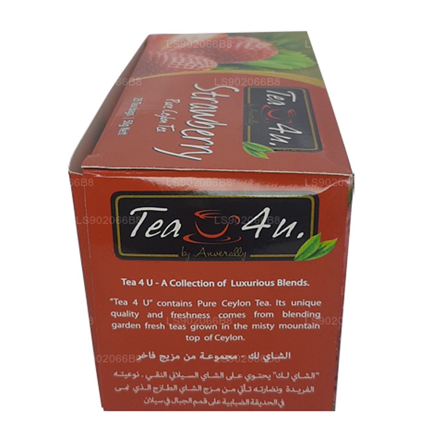 Tea4U Erdbeertee (50g) 25 Teebeutel