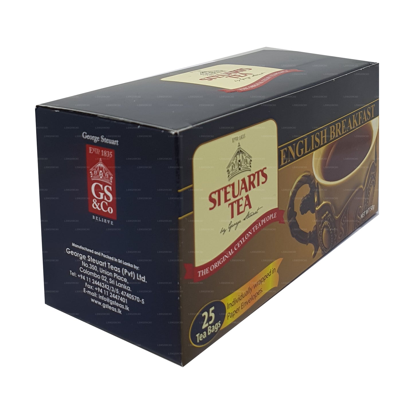 George Steuart Englischer Frühstückstee (50 g) 25 Teebeutel