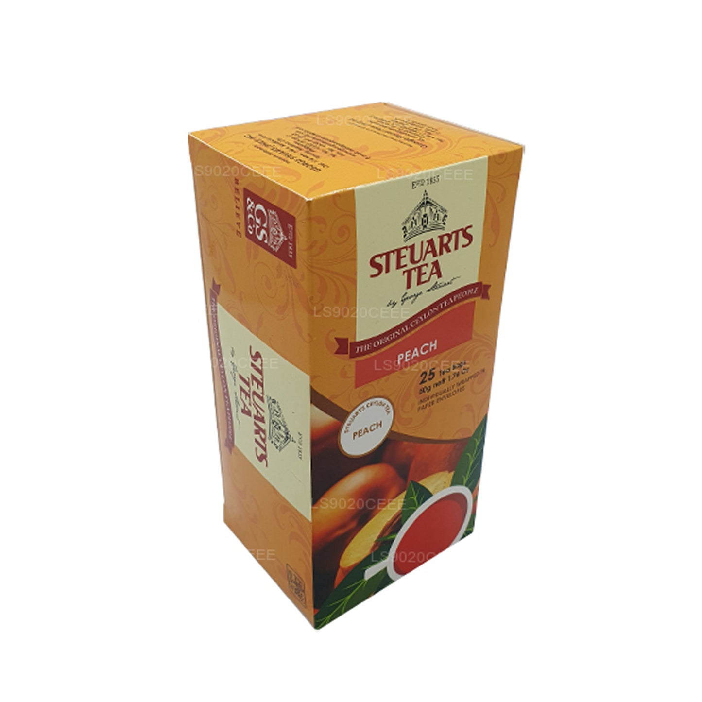 Steuarts Pfirsichtee (50 g) 25 Beutel
