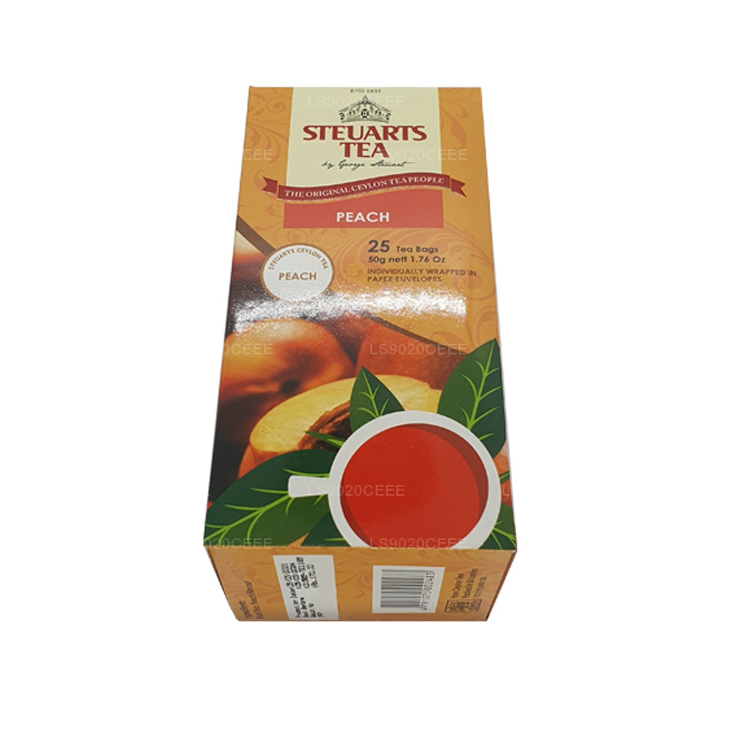 Steuarts Pfirsichtee (50 g) 25 Beutel