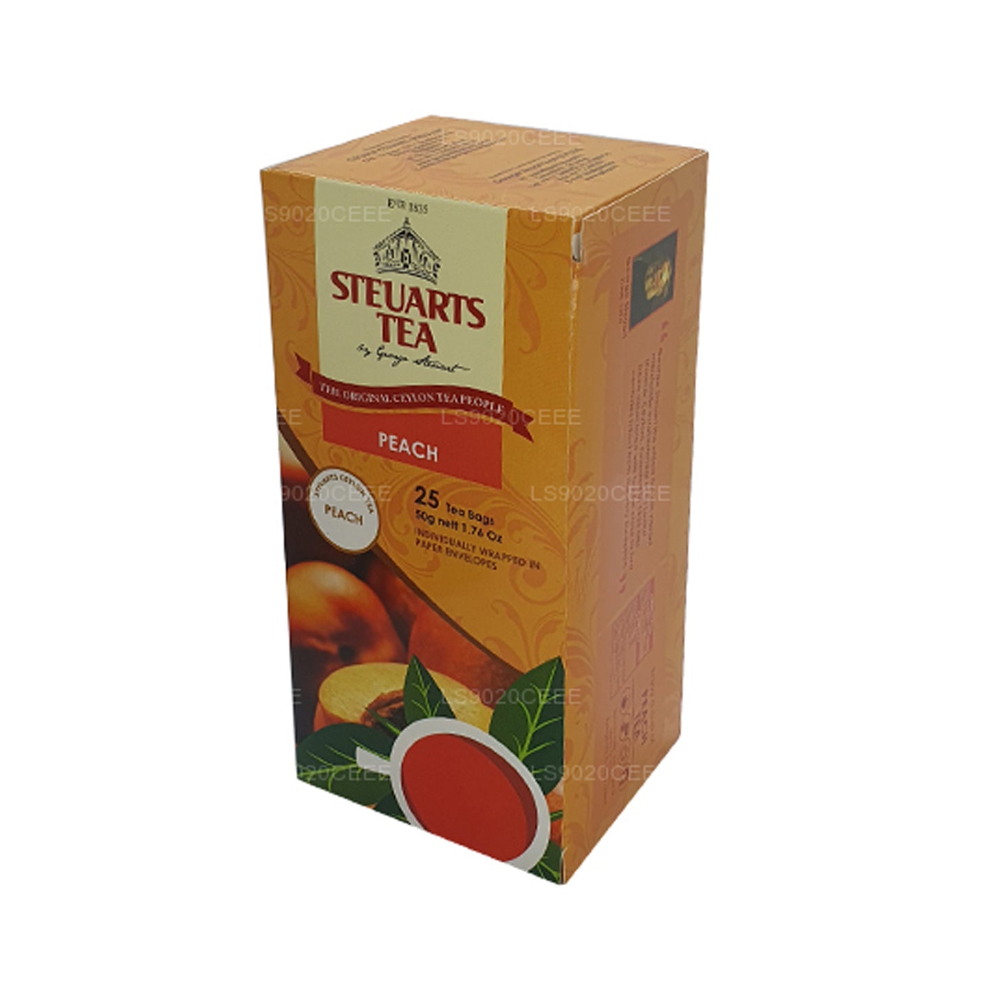 Steuarts Pfirsichtee (50 g) 25 Beutel