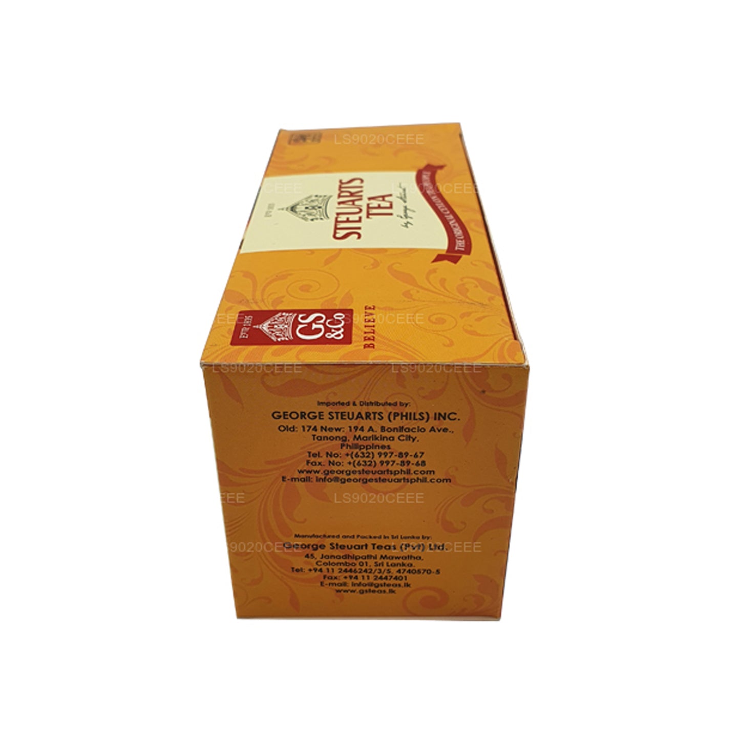 Steuarts Pfirsichtee (50 g) 25 Beutel