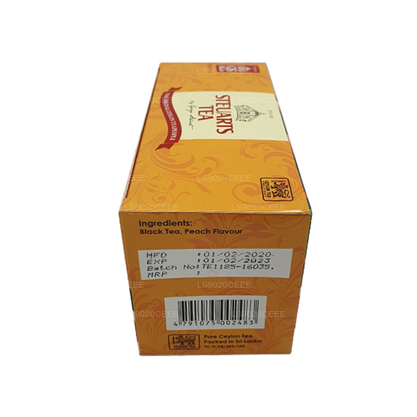 Steuarts Pfirsichtee (50 g) 25 Beutel