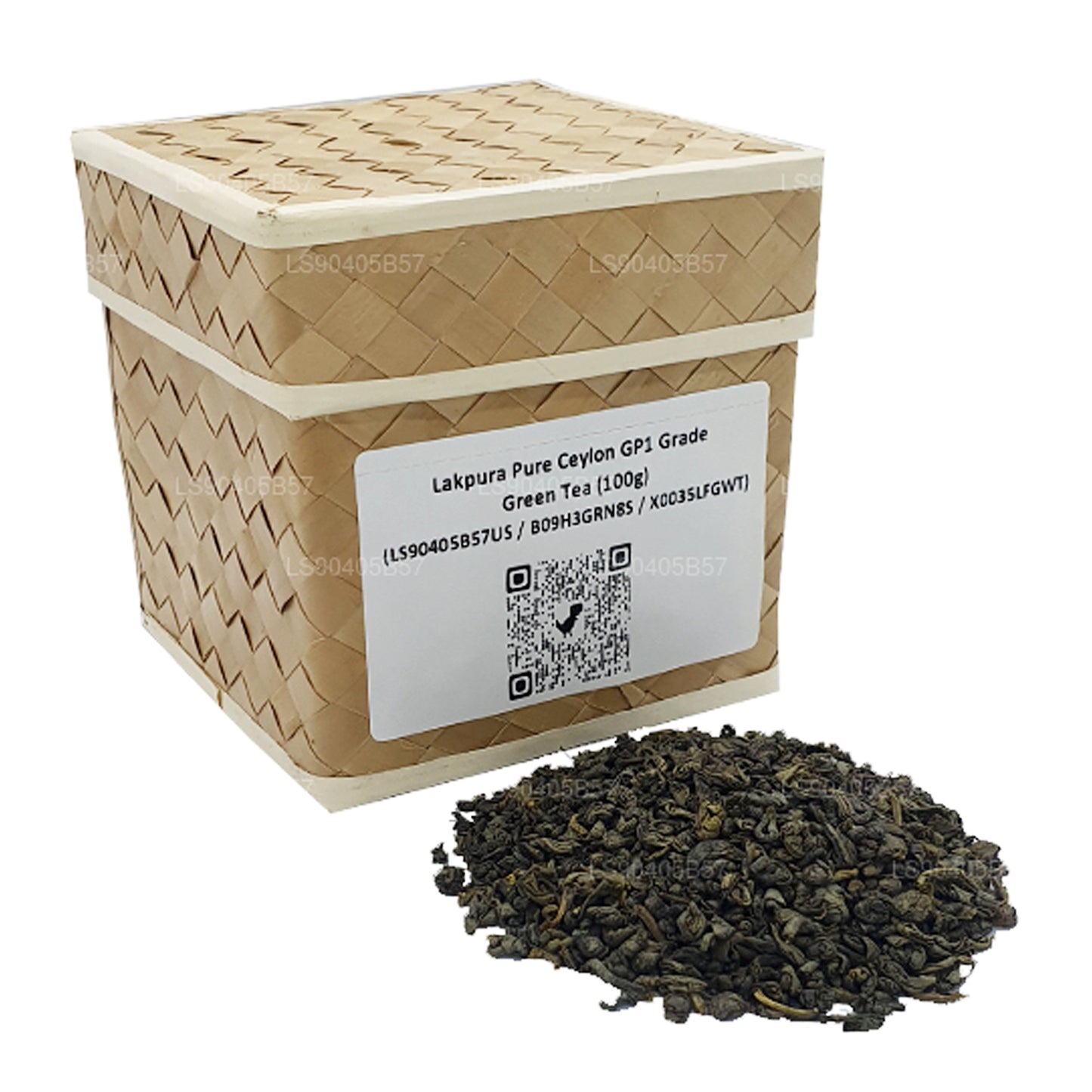 Lakpura Pure Ceylon GP1 Grade Grüntee (100 g)