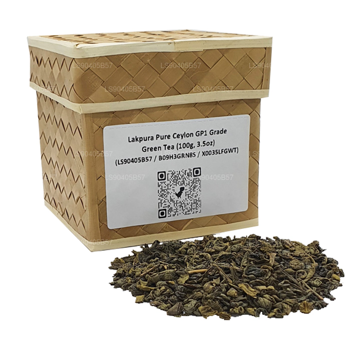 Lakpura Pure Ceylon GP1 Grade Grüntee (100 g)