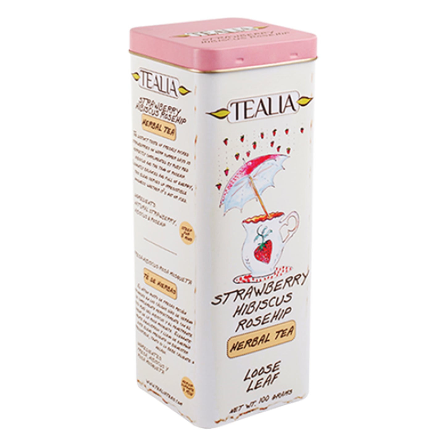 Tealia Erdbeer-Hibiskus-Hagebuttentee (100 g)