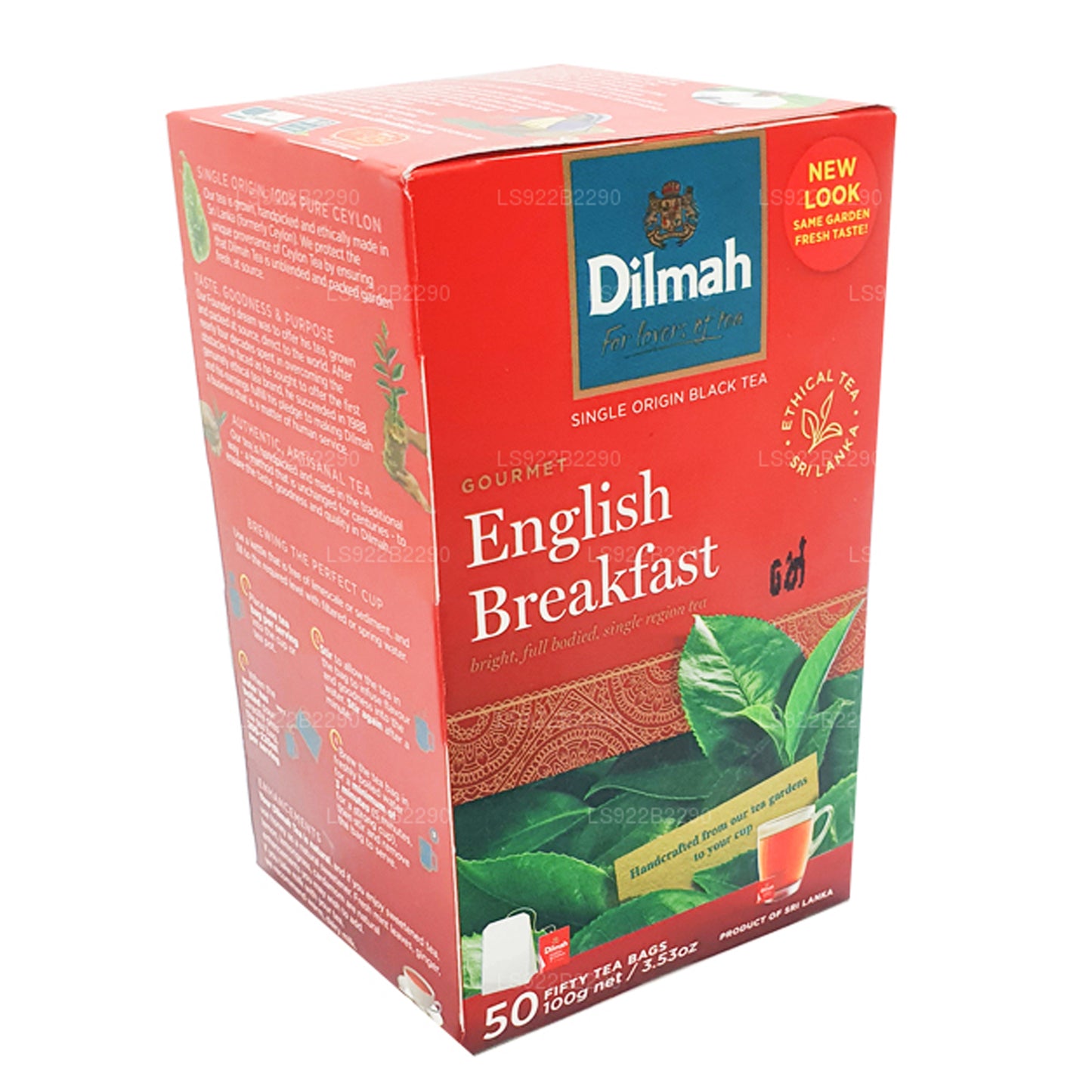 Dilmah Englischer Frühstückstee, 50 Teebeutel (100 g)