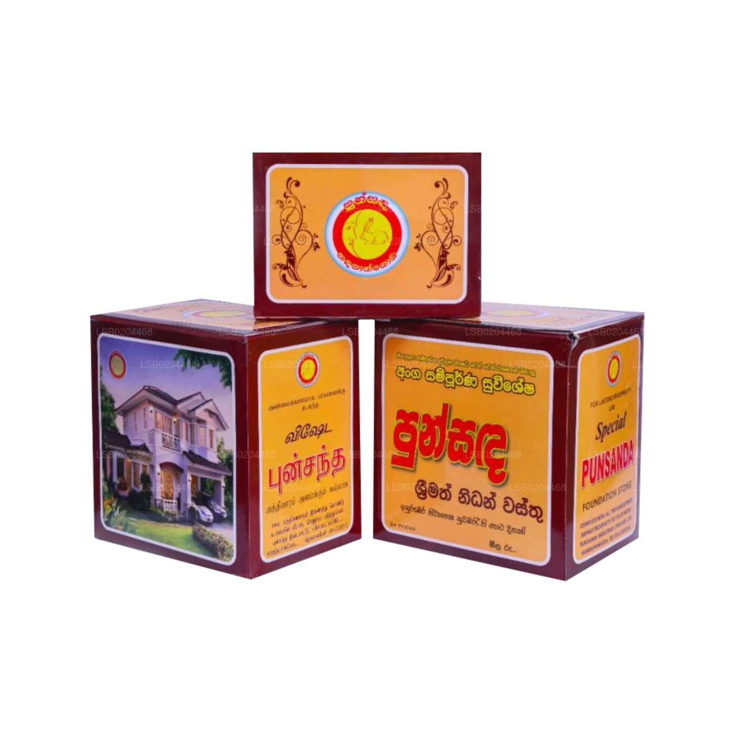 Punsanda Nidan Wasthu – 5 IN 1 (Hauptstein und 4 Ecksteine)
