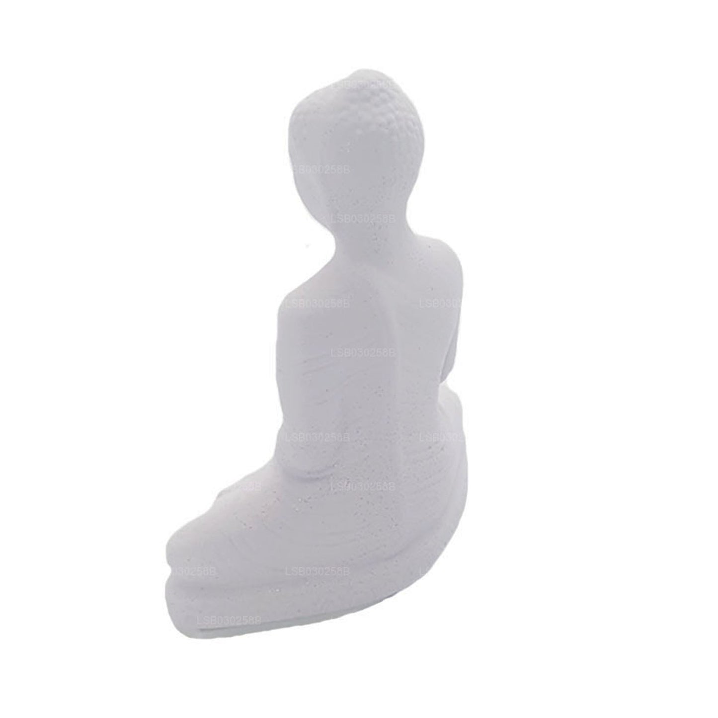 Buddha-Statue (weiße Farbe) für Armaturenbrett im Auto (7 cm x 3 cm)
