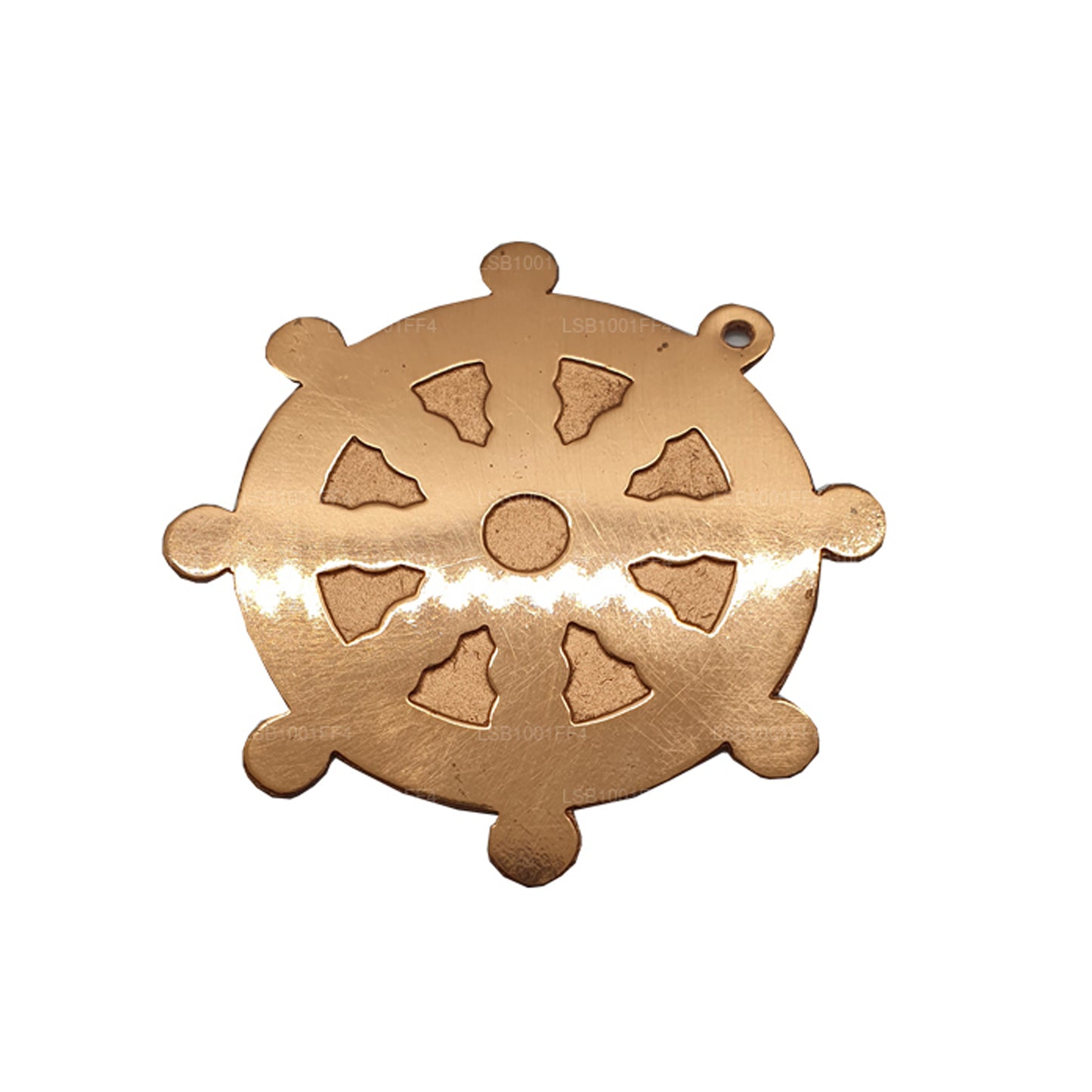 Kupfer-Dharmachakra (4 cm)