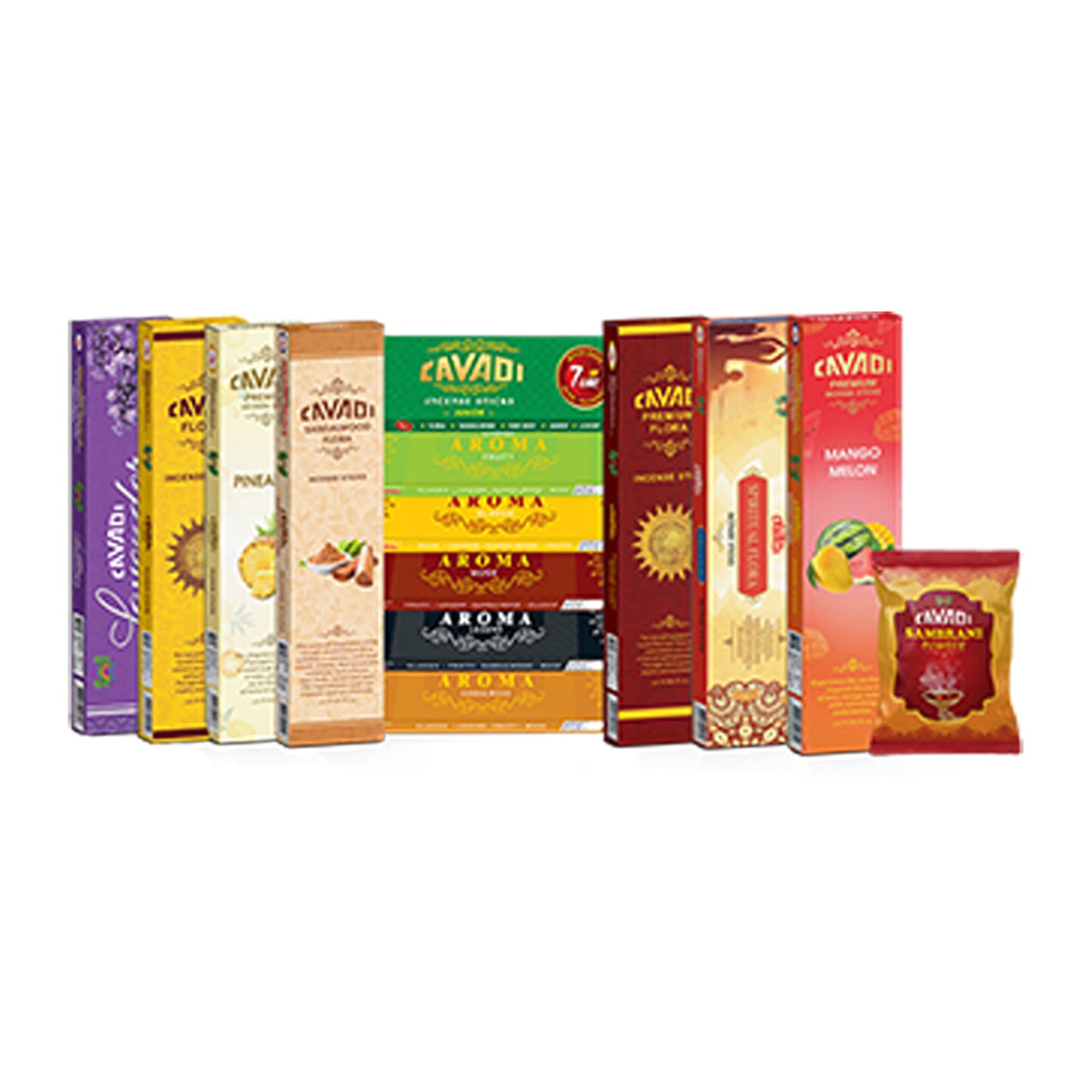 Cavadi Premium Räucherstäbchen Bundle Pack