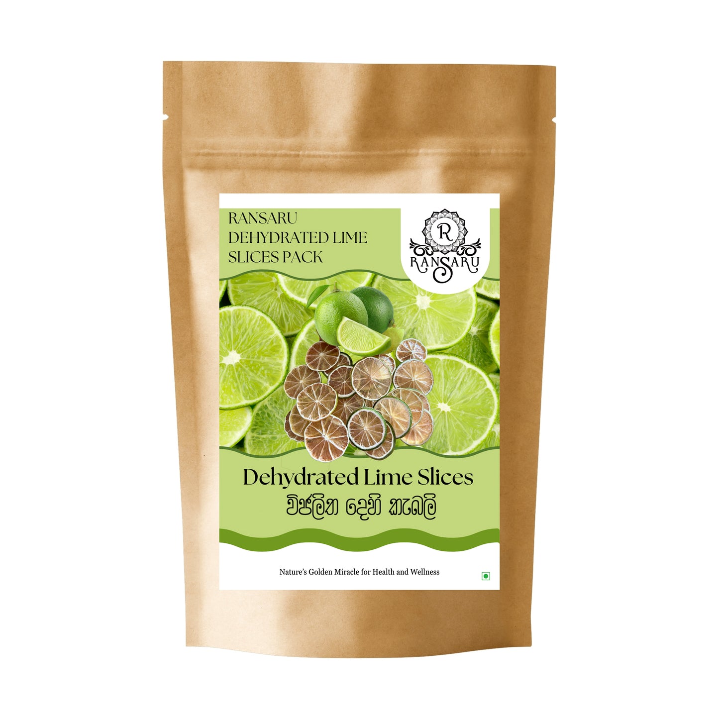 Ransaru Packung mit getrockneten Limettenscheiben
