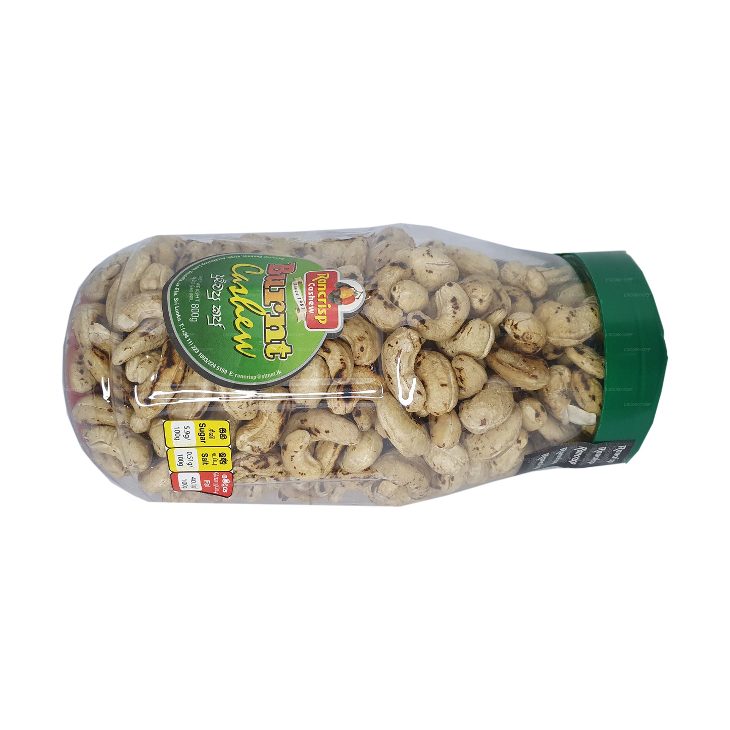 Rancrisp Burnt Cashewnüsse (800 g)