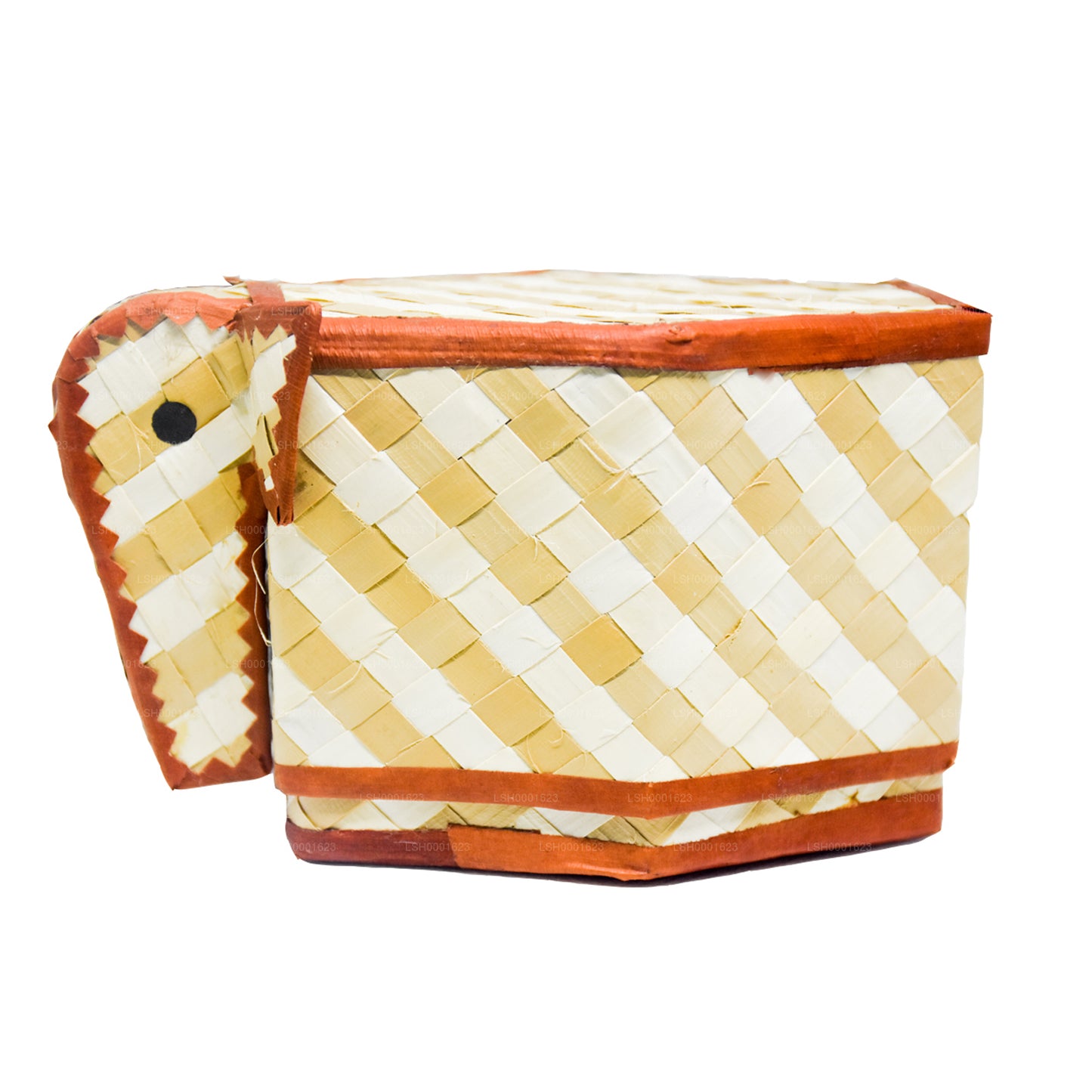 Lakpura Palmyrah-Blatt-Geschenkbox (Design G)